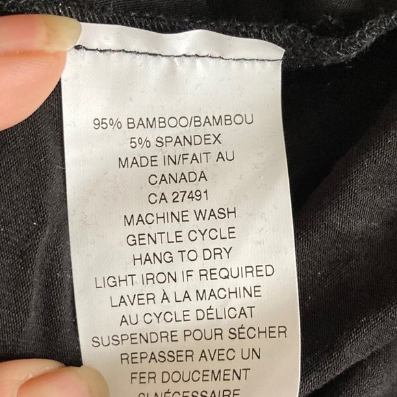 Bailey bamboo ruched mock neck top - Picture 4 of 7